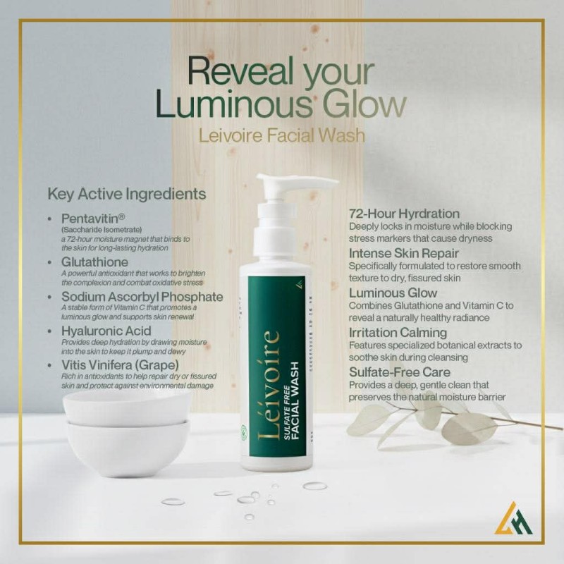 Leivoire Facial Wash 120ml