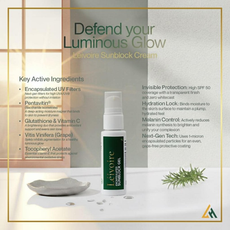 Leivoire Sunblock Gel 35ml